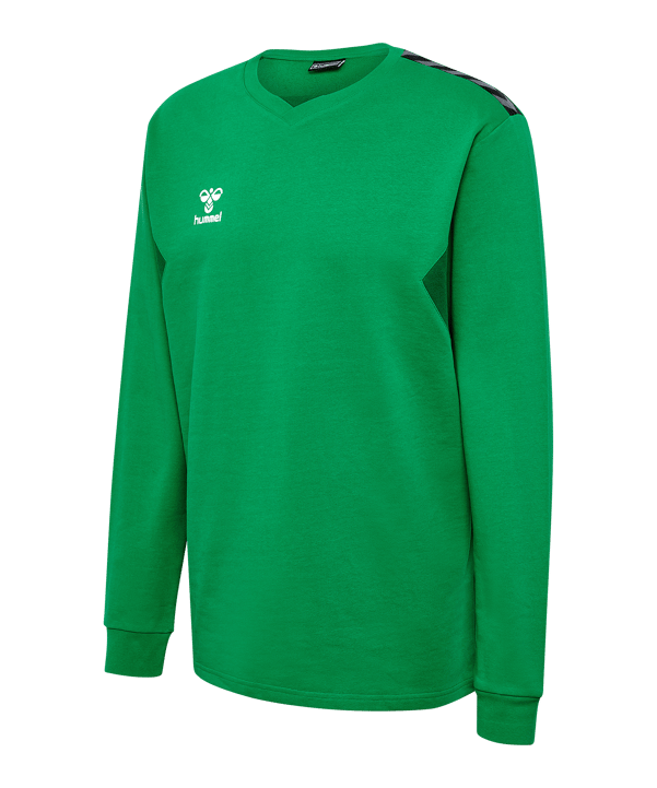 Hummel hmlAuthentic Training Sweatshirt Grün F6235 - gruen