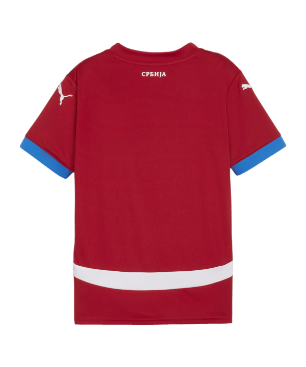 PUMA Serbien Trikot Home EM 2024 Kids Rot F01 - rot