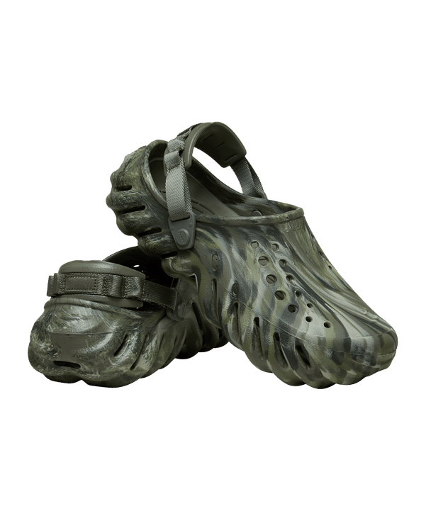Crocs Echo Marbled Clog Grün - gruen