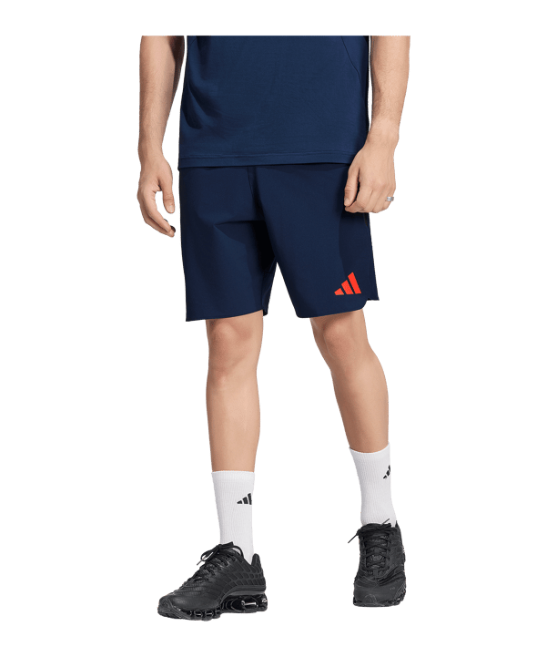 adidas FC Bayern München Tiro Travel Pantaloncini Blu - blu