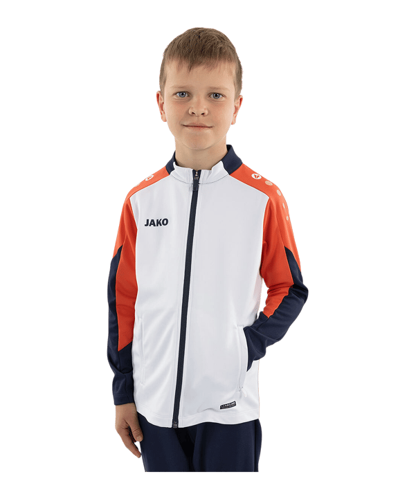 JAKO Dynamic Trainingsjacke Kids Weiß F026 - weiss