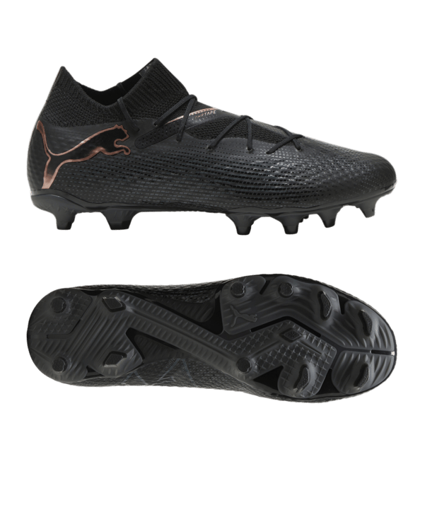 PUMA FUTURE 7 Pro FG/AG Eclipse Schwarz Bronze F02 - schwarz