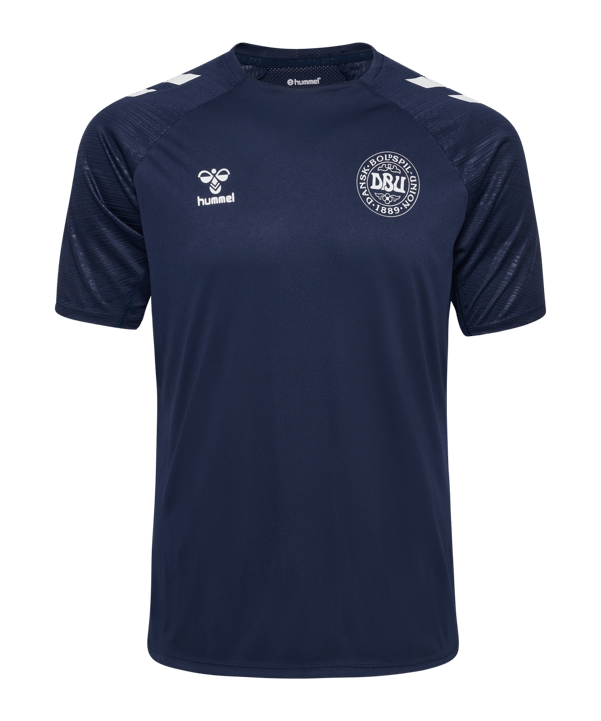 Hummel Dänemark Pro Trainingshirt Kids Blau F7026 - blau