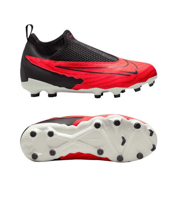 Nike Jr Phantom GX Academy DF FG/MG Ready Kids Rot Schwarz Weiss F600 - rot
