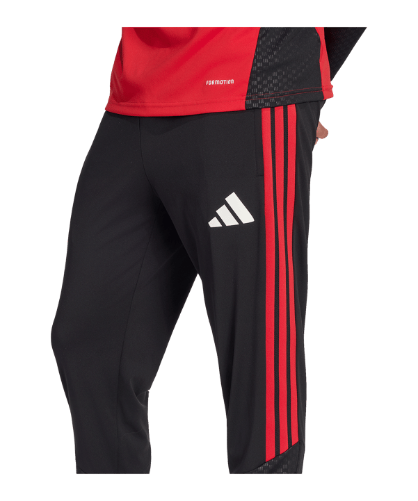 adidas Manchester United Tiro Trainingshose Schwarz - schwarz