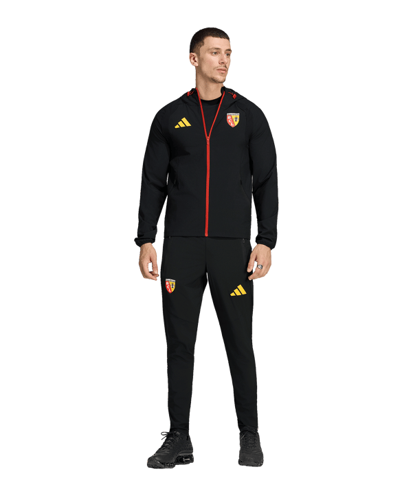 adidas RC Lens Tiro Travel Windjacke Schwarz - schwarz