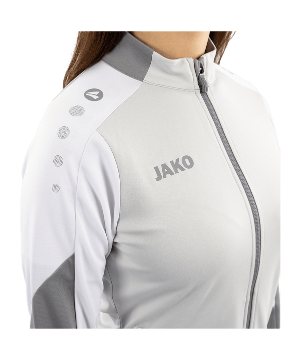 JAKO Dynamic Trainingsjacke Damen Grau F837 - grau