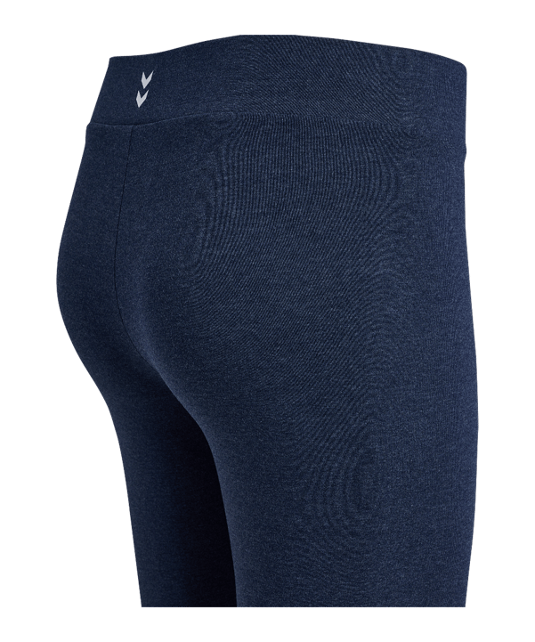 Hummel Pulse Logo MW Tight Damen Blau F8248 - blau