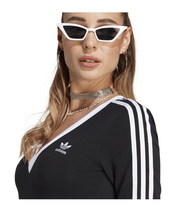 adidas Originals Adicolor Classic Kleid Schwarz - schwarz