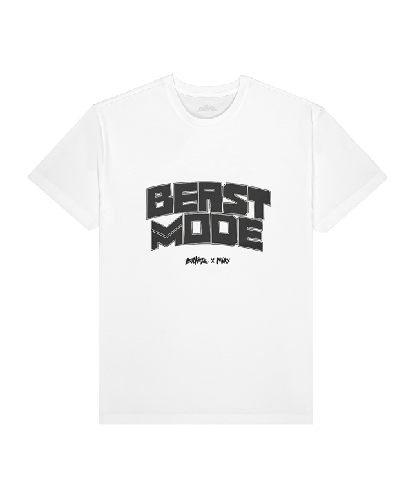 Bucketz Beastmode T-Shirt Weiß - weiss