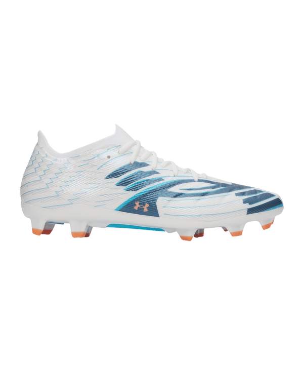 Under Armour Shadow Pro 4 FG Boundless Blue Weiß F100 - weiss