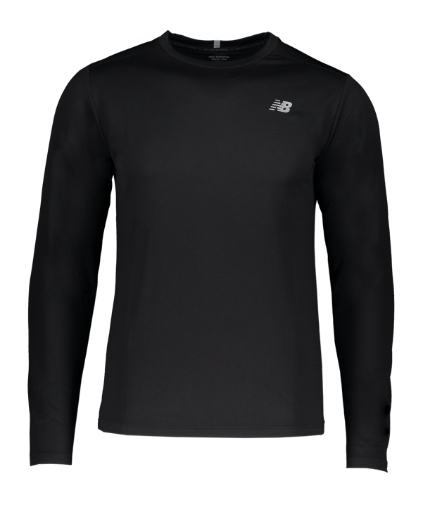 New Balance Core Sweatshirt Running Schwarz FBK - schwarz