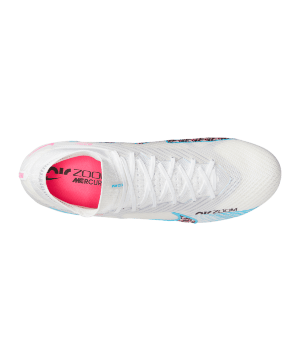 Nike Air Zoom Mercurial Superfly Elite SG-Pro Blast Pro-Player-Edition Weiss Blau Pink F146 - weiss