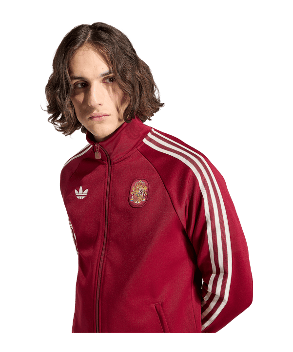 adidas FEF Spanien Originals Jacke Rot - rot