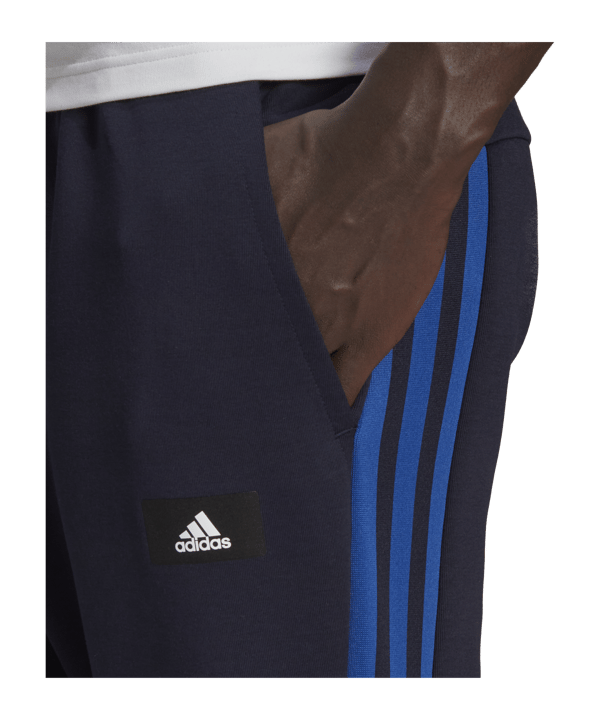 adidas 3 Stripes Future Icons Trainingshose Blau - blau