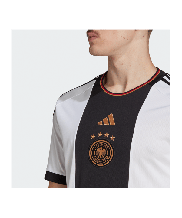 adidas DFB Deutschland Trikot Home WM 2022 Weiss - weiss