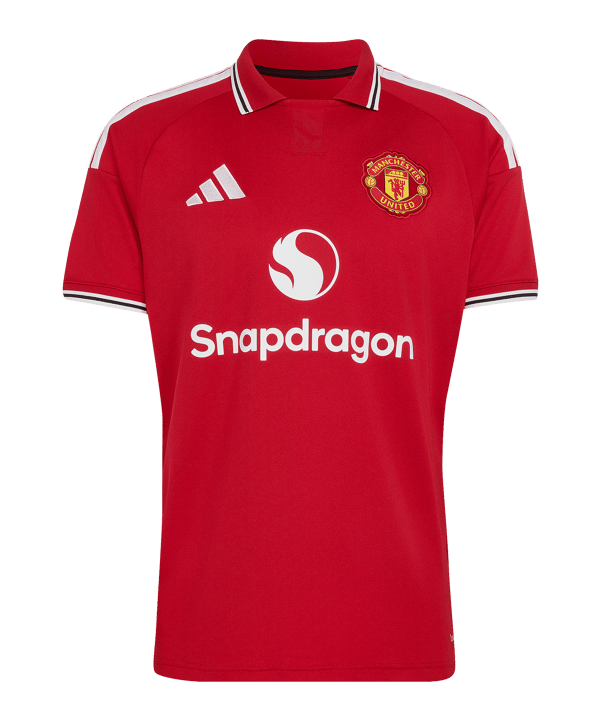 adidas Manchester United Trikot Home 2026/2027 Rot - rot