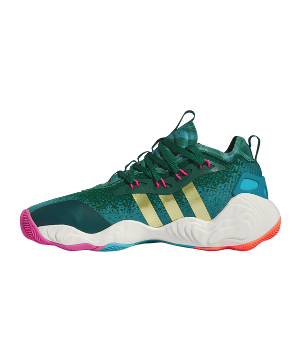 adidas Trae Young 3 Grün Gold - gruen