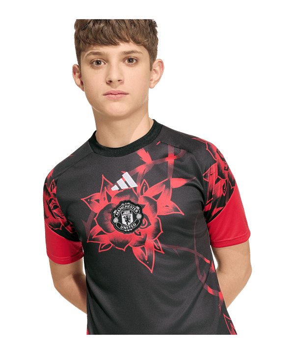 adidas Manchester United Pre Match Shirt 2026/2027 Kinderen Rood - rood