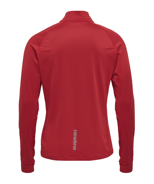 Newline Core HalfZip Sweatshirt Running Rot F3365 - rot