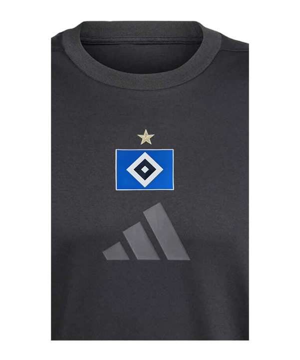 adidas Hamburger SV Presentazione Maglietta Nero - nero