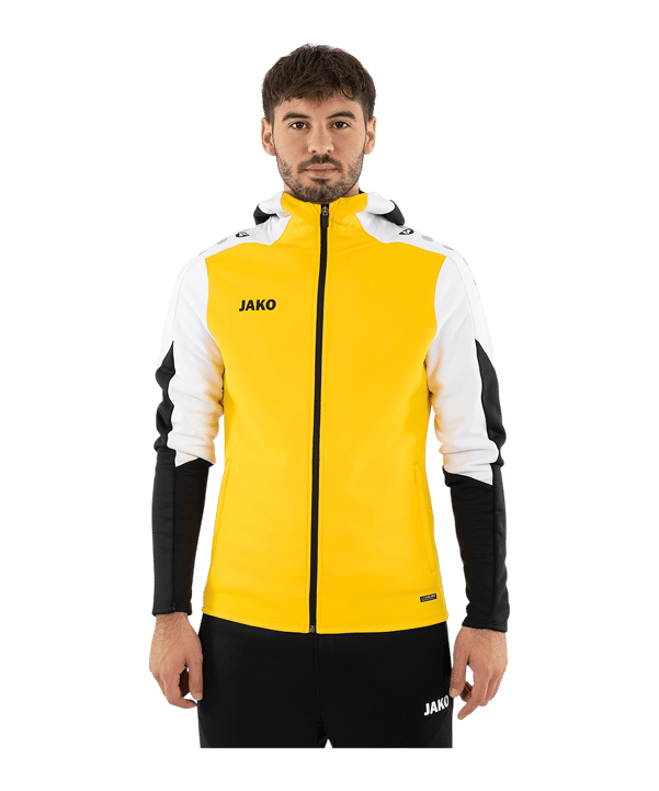 JAKO Dynamic Kapuzenjacke Gelb F305 - gelb