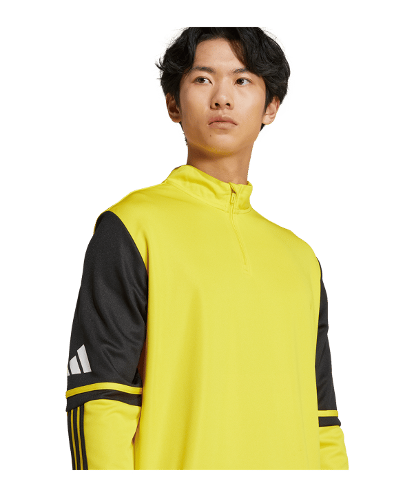 adidas Squadra 25 HalfZip Sweatshirt Gelb - gelb