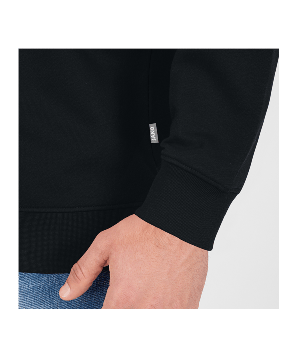 JAKO Doubletex Sweatshirt Schwarz F800 - schwarz