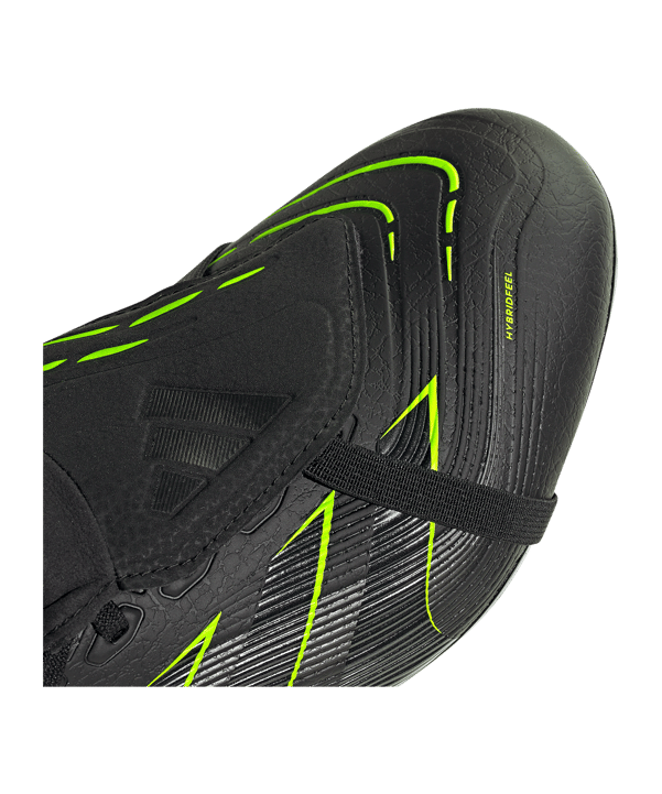adidas Predator League FG/MG Electric Stealth Schwarz - schwarz