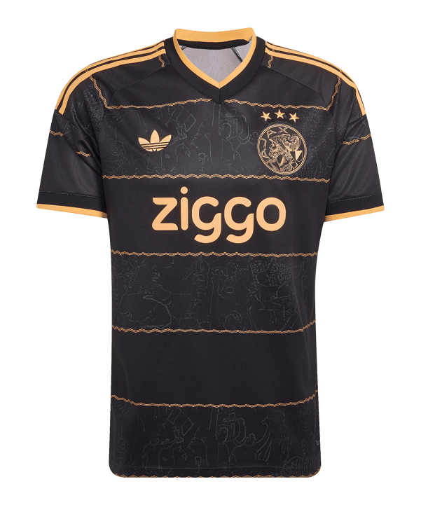 adidas Ajax Amsterdam Trikot Away 2026/2027 Schwarz