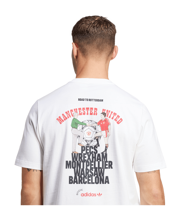 adidas Manchester United 1991 T-Shirt Weiss - weiss