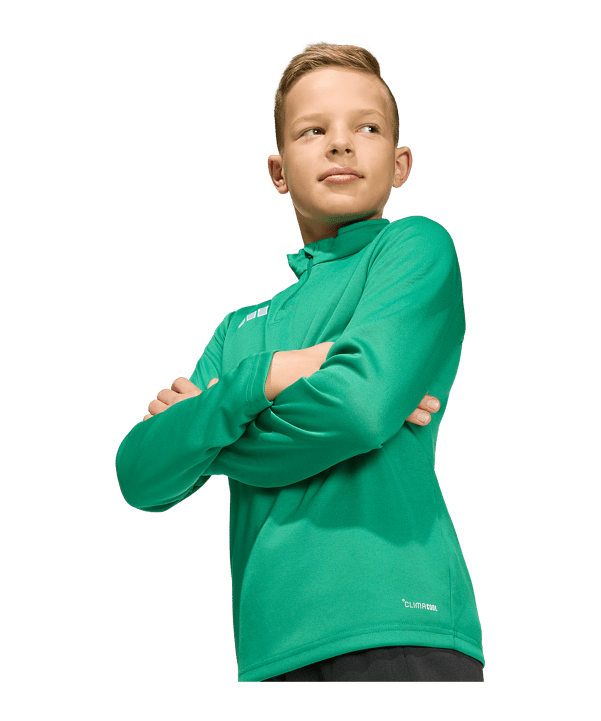 adidas Entrada 26 Training Sweatshirt Kids Grün - gruen