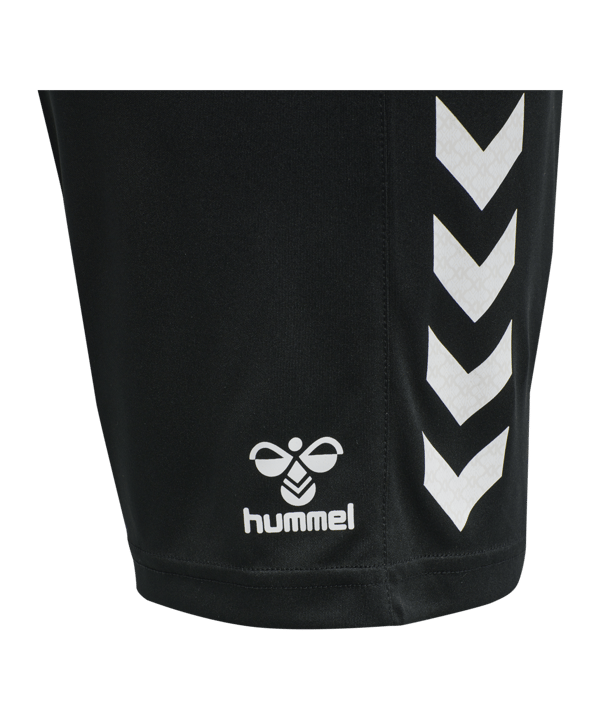 Hummel hmlCORE XK Poly Short Kids Schwarz F2001 - schwarz