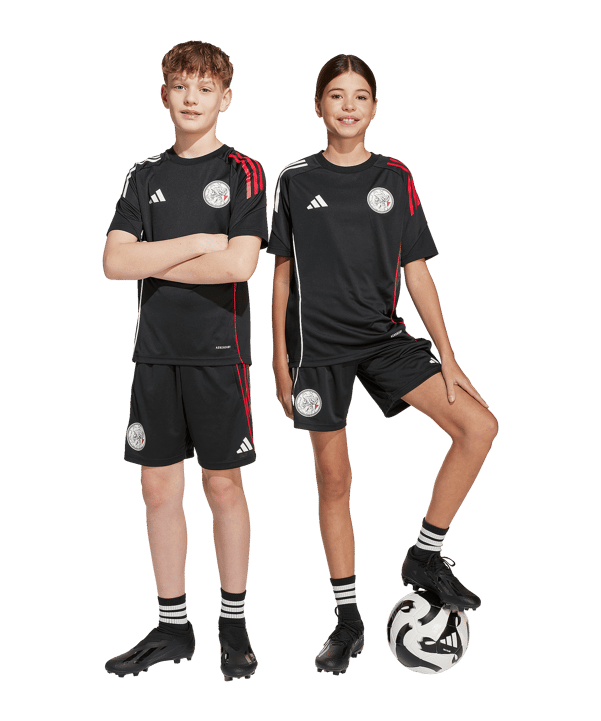 adidas Ajax Amsterdam Training Short Kids Schwarz - schwarz