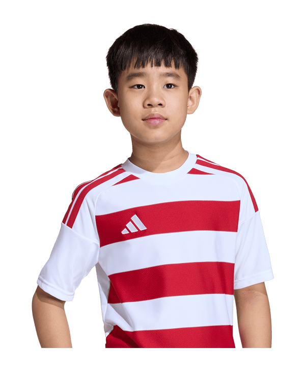 adidas Hooped 26 Trikot Kids Weiß - weiss