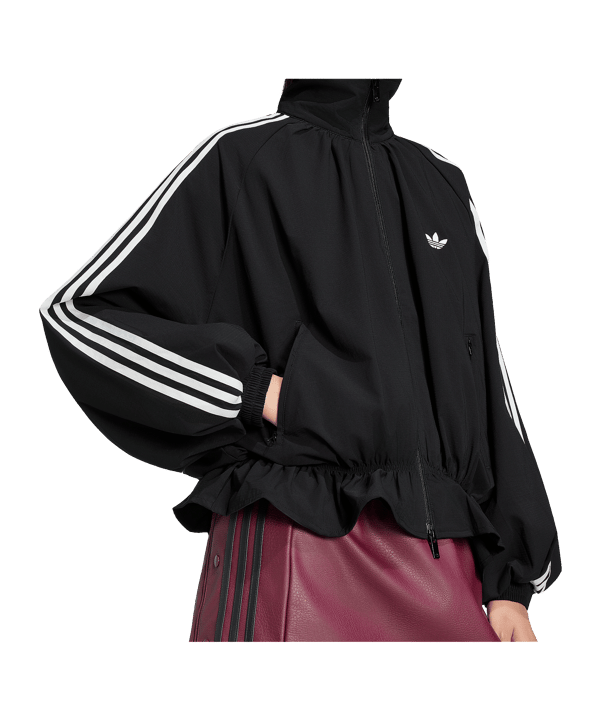 adidas Originals Blousy Oversized Giacca Donna Nero - nero