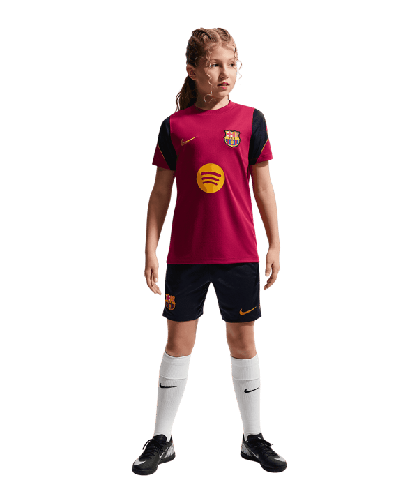 Nike FC Barcelone Formation Enfants Rouge C621 - rouge