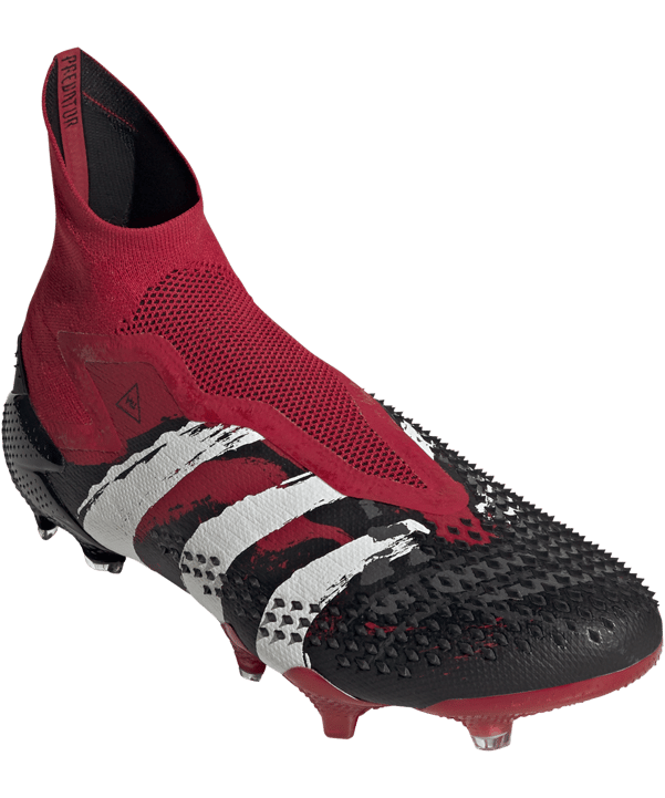 adidas Predator 20+ Human Race FG Rot Weiss - rot