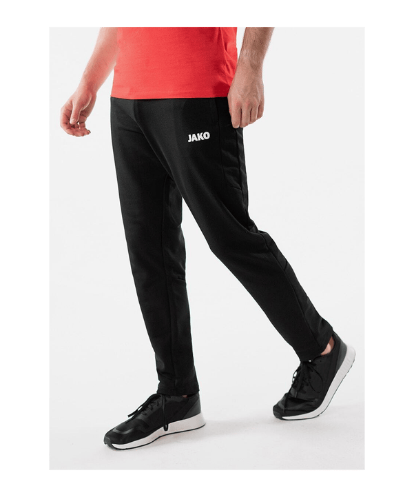 JAKO Base Trainingsbroek Zwart K008 - zwart