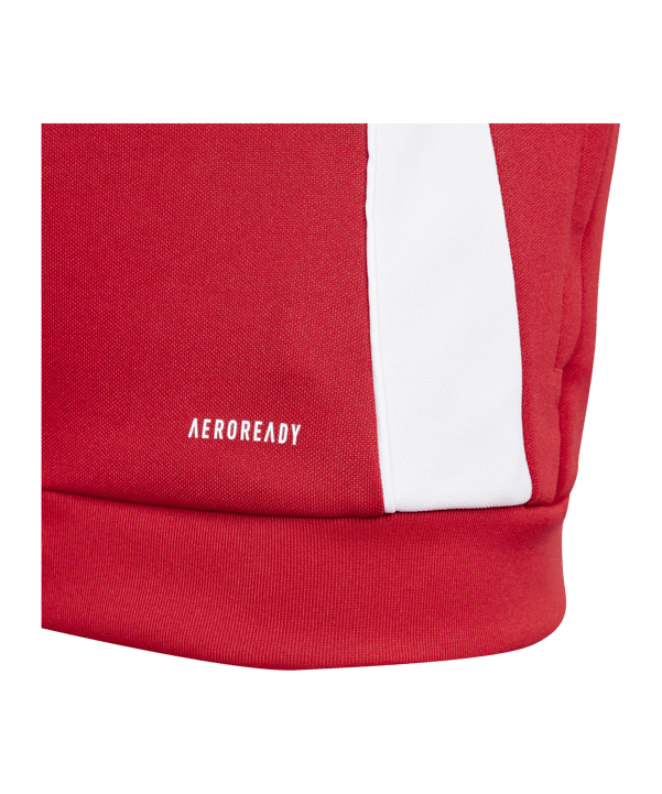 adidas Tiro 24 Trainingsjacke Kids Rot Weiss - rot