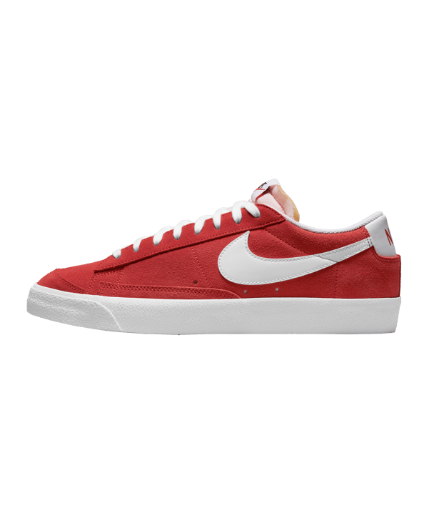 Nike Blazer Low 77 Rot Weiss F600 - rot