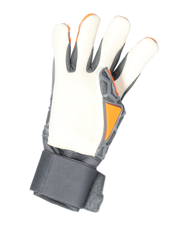 Derbystar APS Hexasoft Pro II Torwarthandschuh Orange Grau - orange