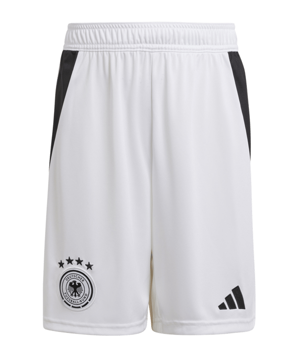 adidas DFB Deutschland Short Home EM 2024 Kids Weiss - weiss