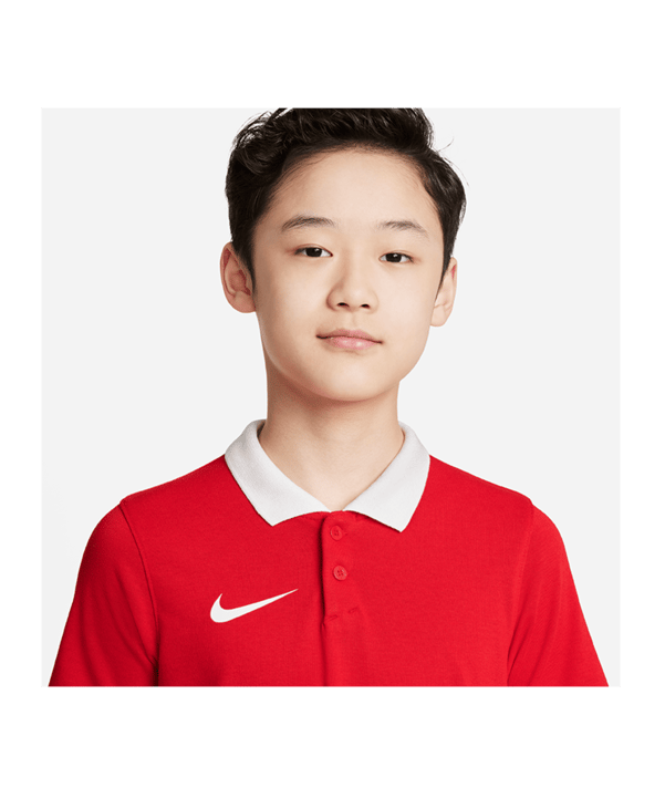 Nike Park 20 Poloshirt Kids Rot Weiss F657 - rot