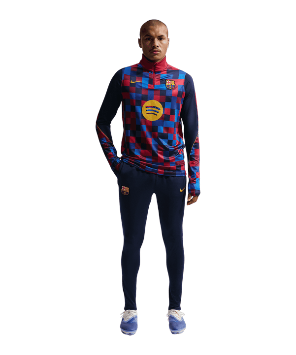 Nike FC Barcelona Trainingsbroek Blauw K498 - blauw