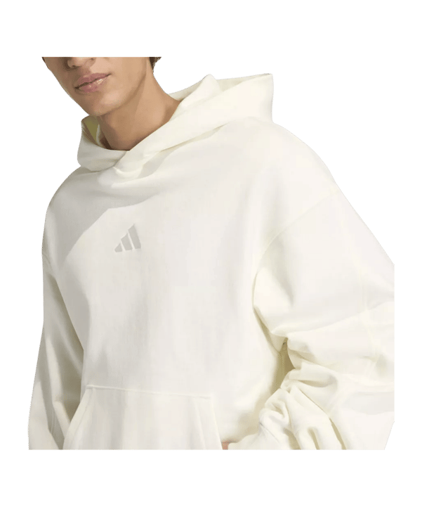 adidas Kit Small Logo Sweatshirt à capuche Blanc - blanc