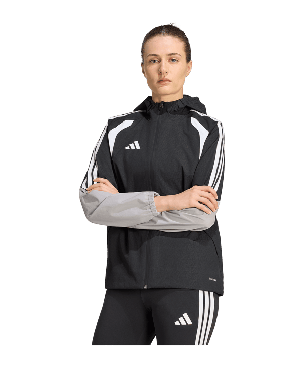 adidas Tiro 26 Competition Regenjacke Damen Schwarz - schwarz