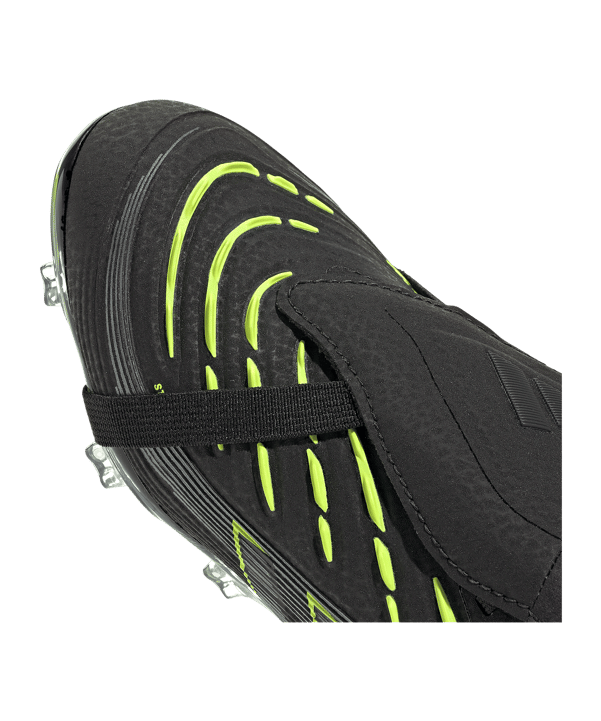 adidas Predator Elite FT FG Electric Stealth Kids Schwarz - schwarz