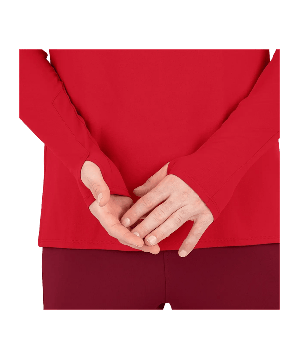 JAKO Champ 2.0 Ziptop Sweatshirt Rouge C001 - rouge