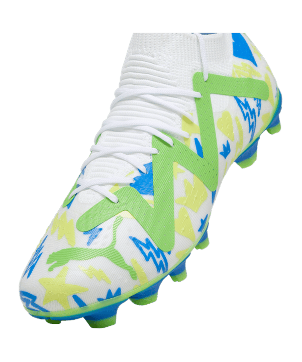 PUMA FUTURE Match FG/AG NJR Institute Weiss Blau F01 - weiss